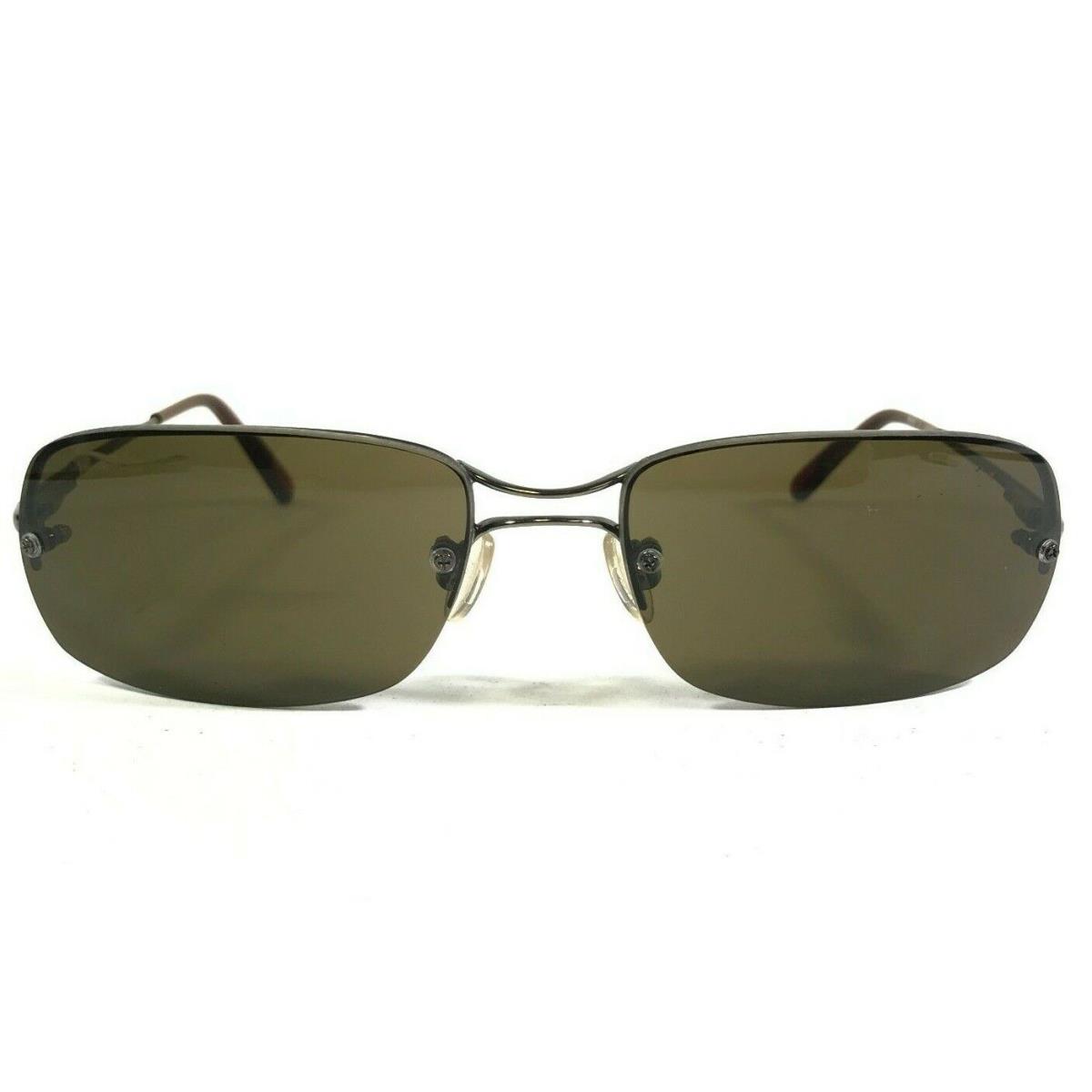 Hugo Boss Sunglasses HG15858 BR Gunmetal Gray Frames with Green Lenses 59-18-130