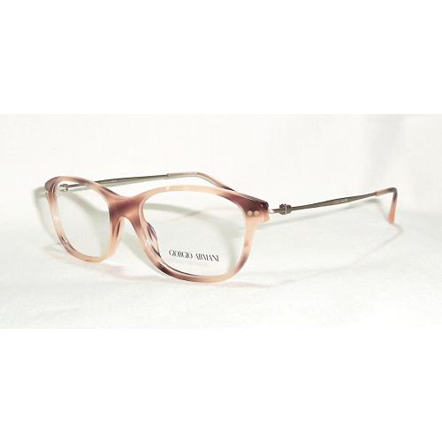 Giorgio Armani Eyeglasses Frames Striped Coral AR 7007 52/16 135 NO Case