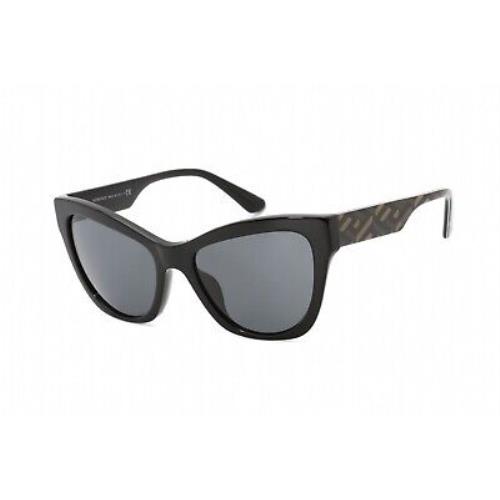Versace VE4417U 535887 Sunglasses Black Frame Dark Grey Lenses 56mm