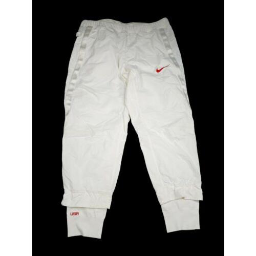 Nike Team Usa Olympics Medal Stand Pants Men`s Size Xxl White CK4559-100