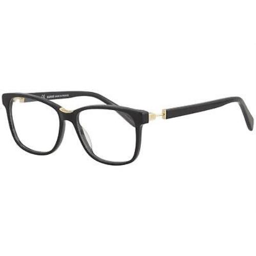 Balmain Men`s Eyeglasses BL1085 BL/1085 C01 Black Full Rim Optical Frame 53mm