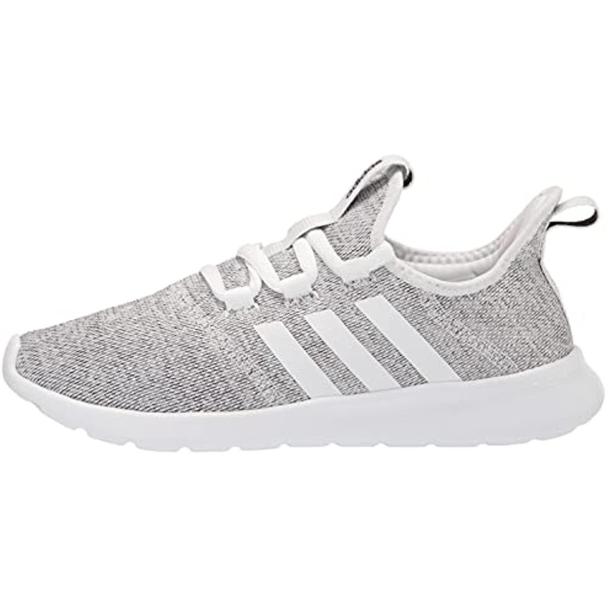 Adidas Women`s Cloudfoam Pure 2.0 Running Shoe H04756 Gray/white Size 8M - Gray