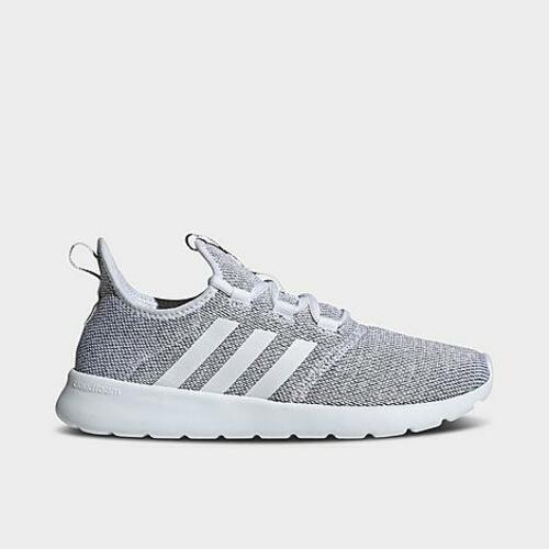 Adidas Women`s Cloudfoam Pure 2.0 Running Shoe H04756 Gray/white Size 6.5M - Gray