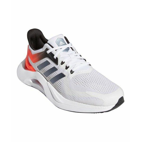 Adidas Men`s Running Alphatorsion 2.0 Shoes White Black Red Size 8 GZ8739