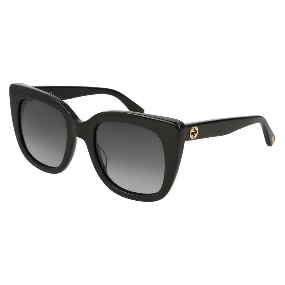 Gucci GG0163SN Sunglasses Cat Eye 51mm