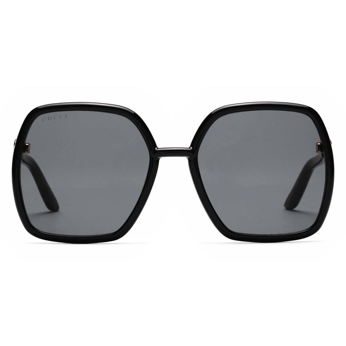 Gucci GG0890S Sunglasses Women Black Geometric 55mm