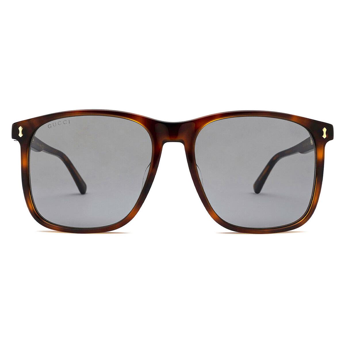 Gucci GG1041S Sunglasses Men Havana Square 57mm