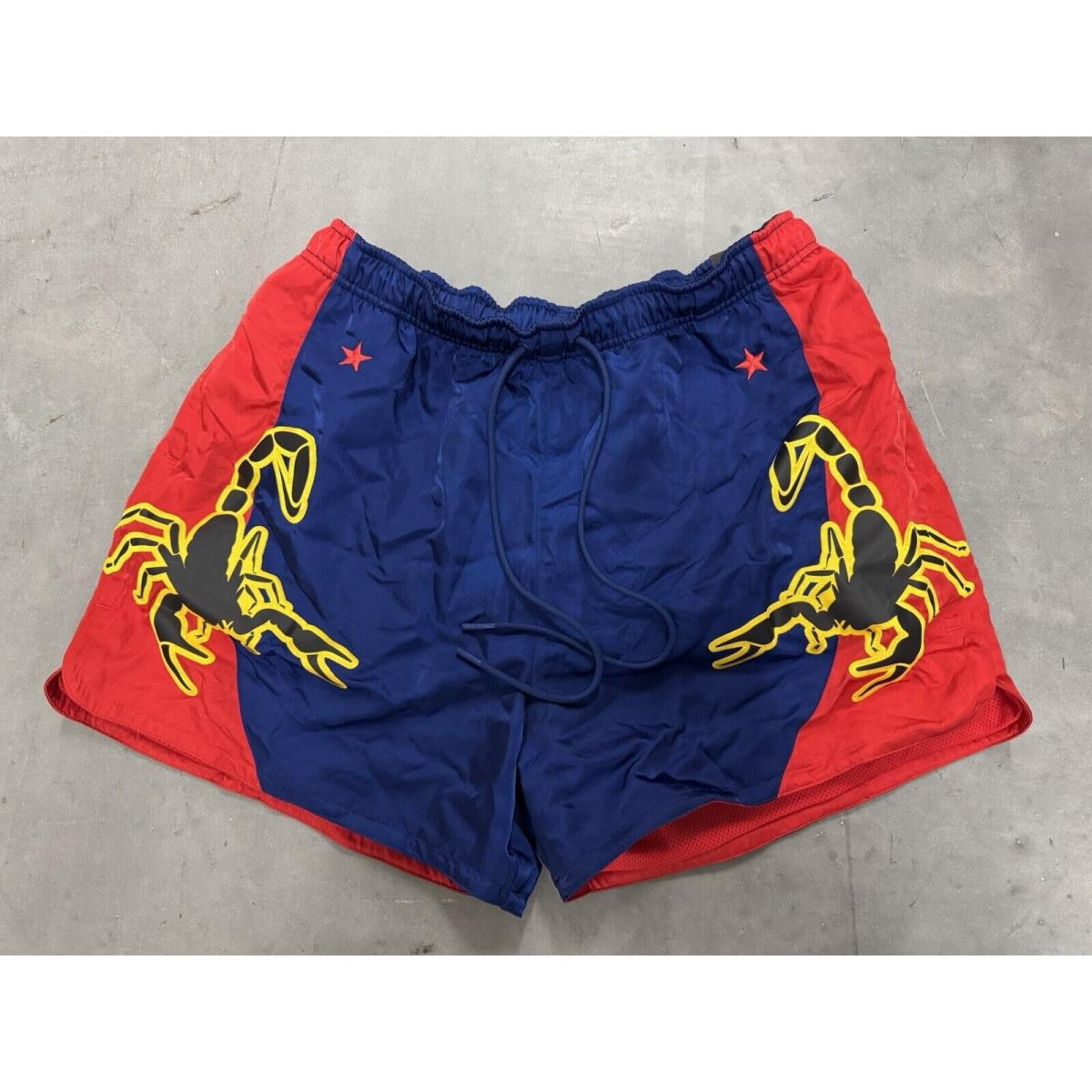 Nike Nsw Scorpion Muay Thai Shorts Mma Boxing Blue Red AR1994 492 Size Large L