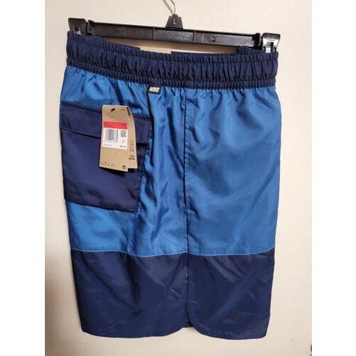 2-NWTS-2022Nike Sport Essential Mens Dri-fit Shorts Green Blue DM6831-LARGE