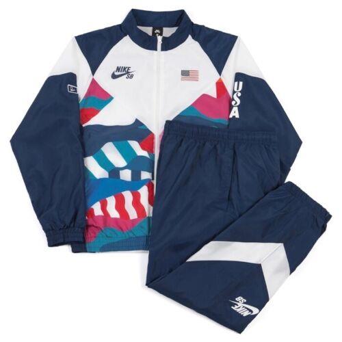 Nike SB x Parra Team Usa Windrunner Track Suit CT6075-426 Men`s Medium M
