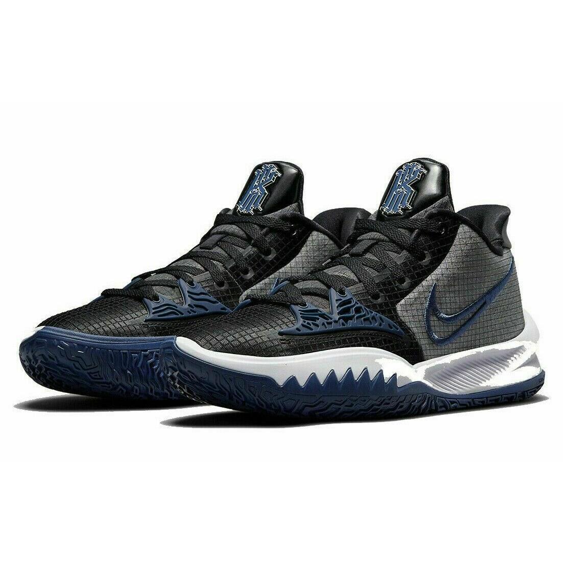 Nike Kyrie Low 4 TB Mens Size 8.5 Sneaker Shoes DA7803 004 Black Midnight Navy - Black