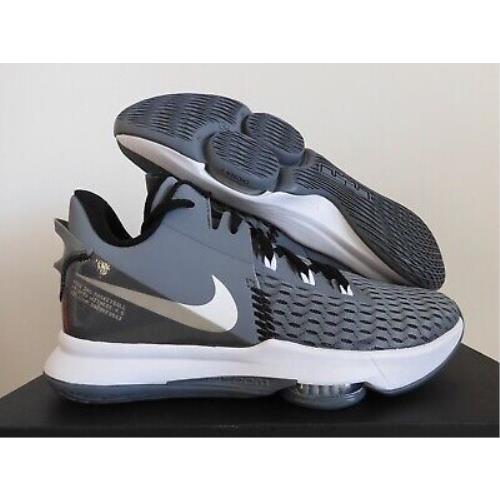 nike lebron witness 5 white black