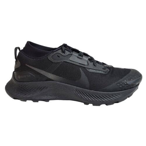 Nike Womens 10.5 Pegasus Trail 3 Gtx Gore-tex Black Running Shoes DC8794-001