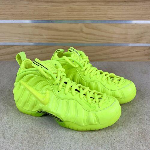 all lime green foamposites