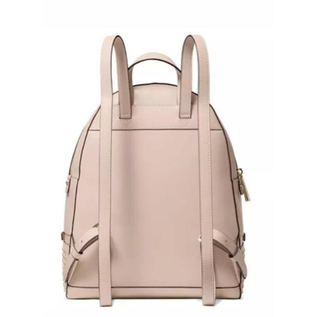 Michael Kors Rhea Zip Backpack Soft Pink/gold Medium/size