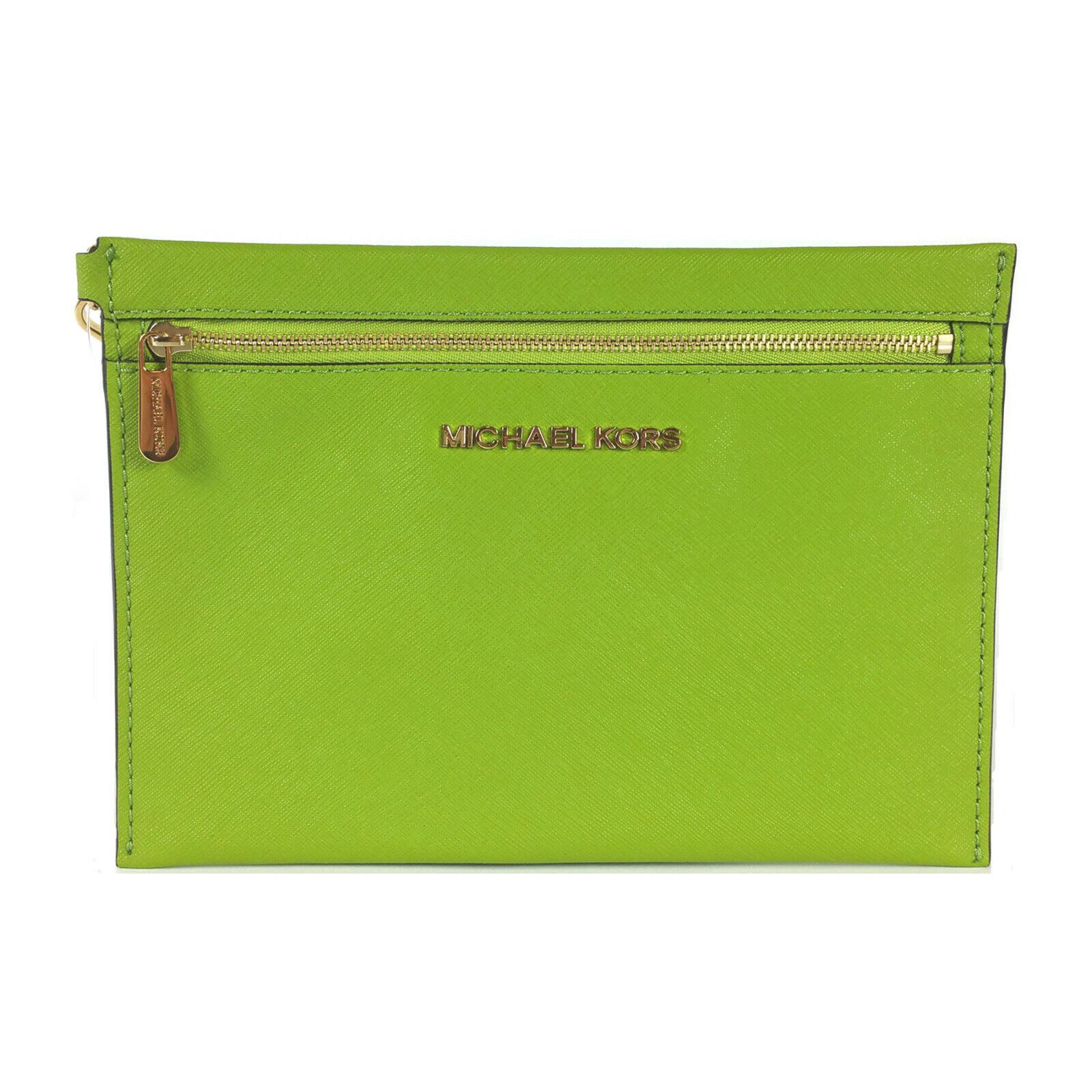 michael kors lime green wallet