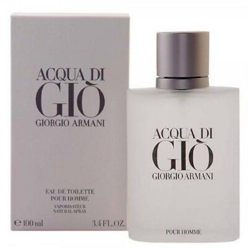 Giorgio Armani Acqua Di Gio Men Cologne Eau De Toilette 3.4 oz 100 ml Spray