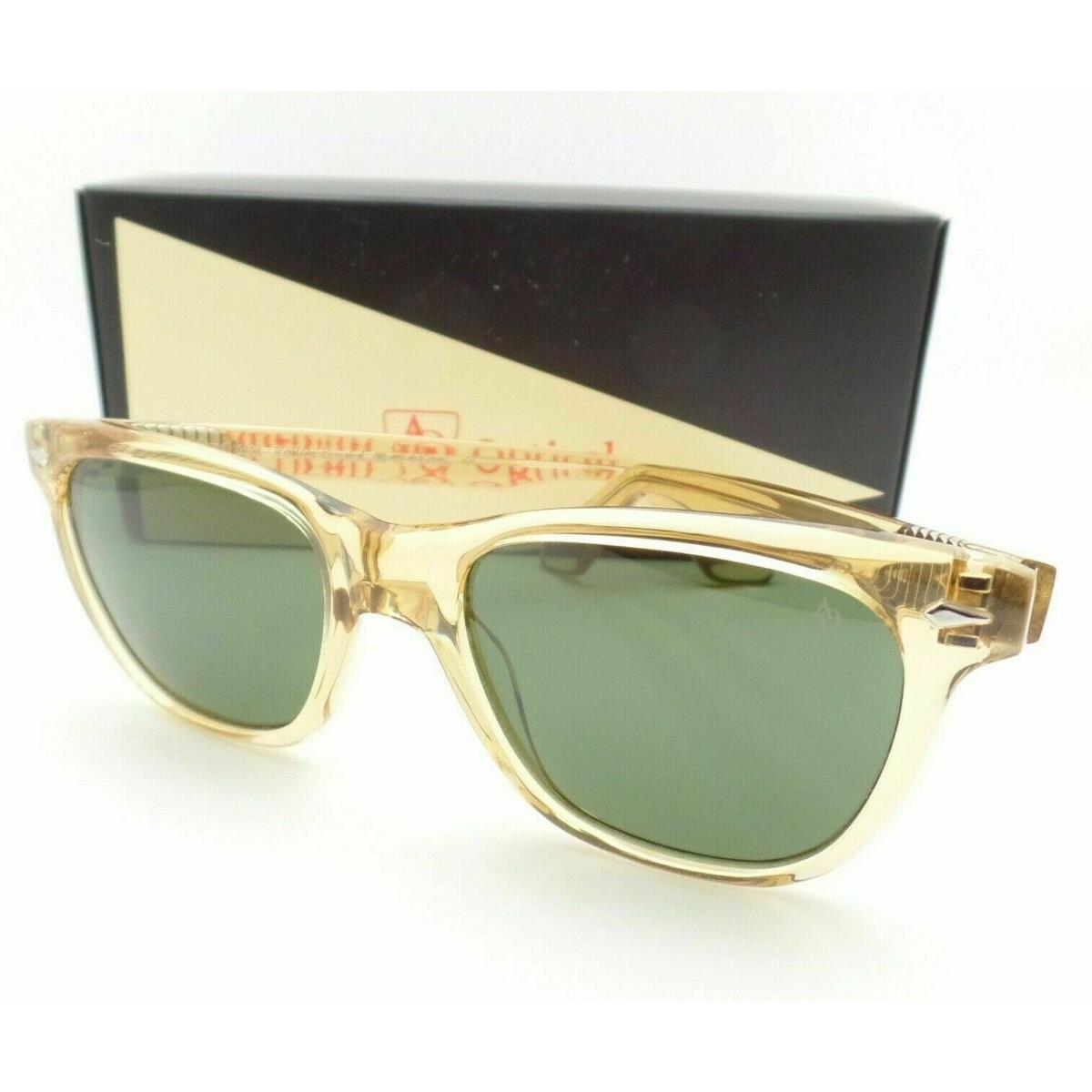 AO American Optical Saratoga Crystal Yellow Green Sunglasses