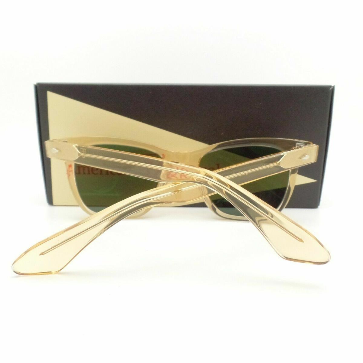 AO American Optical Saratoga 2 Yellow Green Sunglasses Polar or Frame Only 54/19/145 Polarized