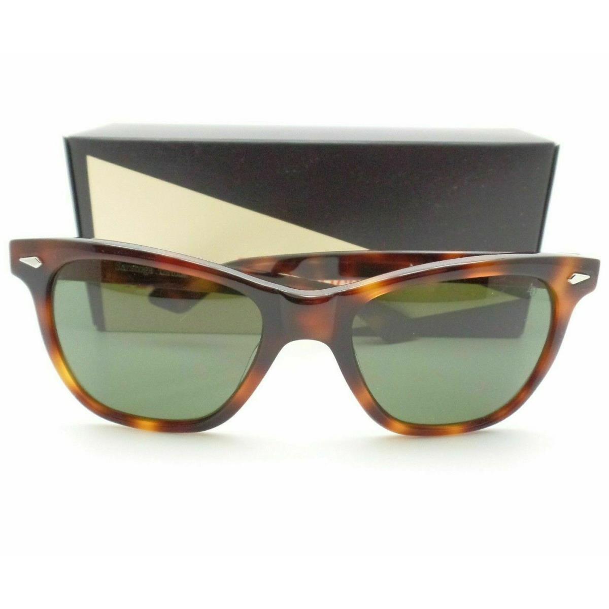 AO American Optical Saratoga Sunglasses Tortoise 1 Green Polar or Frame Only 52/19/145 Tinted