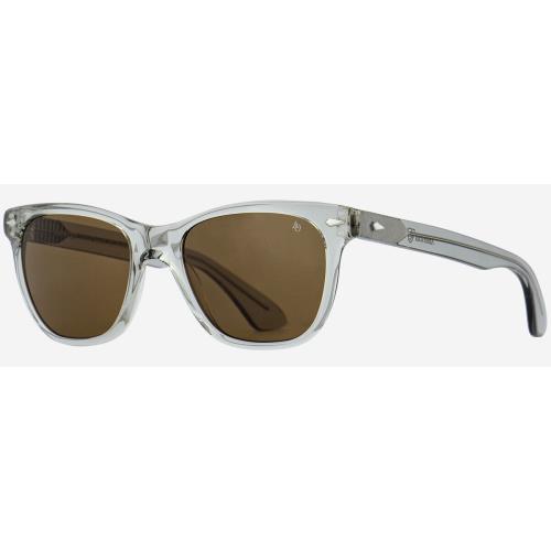 AO American Optical Saratoga Crystal Grey Brown Havana Grey Green or Frame Only 52 Crystal Grey Brown