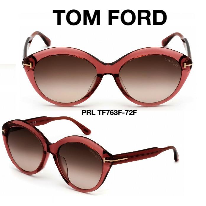 Tom Ford TF 763 Sunglasses Maxine FT 763 Multiple Colors 72F (Pink/Brown)