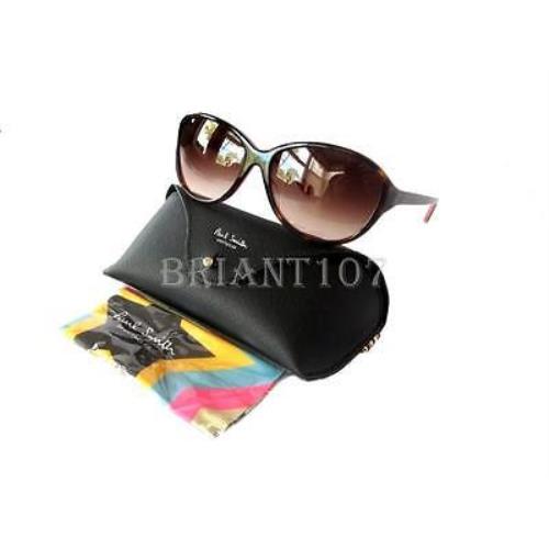 Paul Smith PS-389 Oabl Womens Sunglasses Amber-tortoise-pink/brown Japan