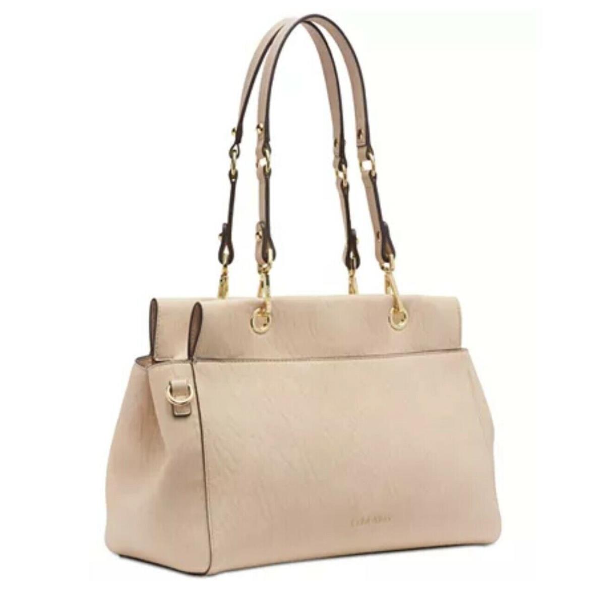 Calvin Klein Sonoma Satchel Light Sand Retail BP