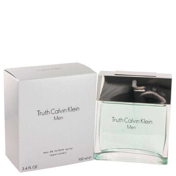 Truth by Calvin Klein Eau De Toilette Spray 3.4 oz Men