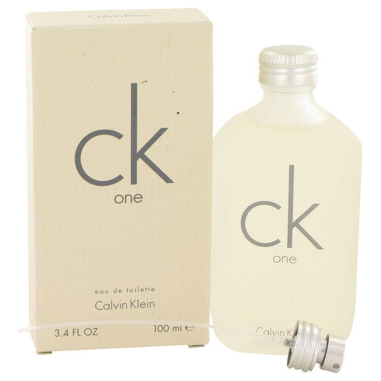 CK One by Calvin Klein Eau De Toilette Spray Unisex 3.4 oz Men