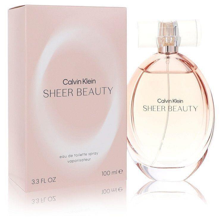 Sheer Beauty by Calvin Klein Eau De Toilette Spray 3.4 oz Women