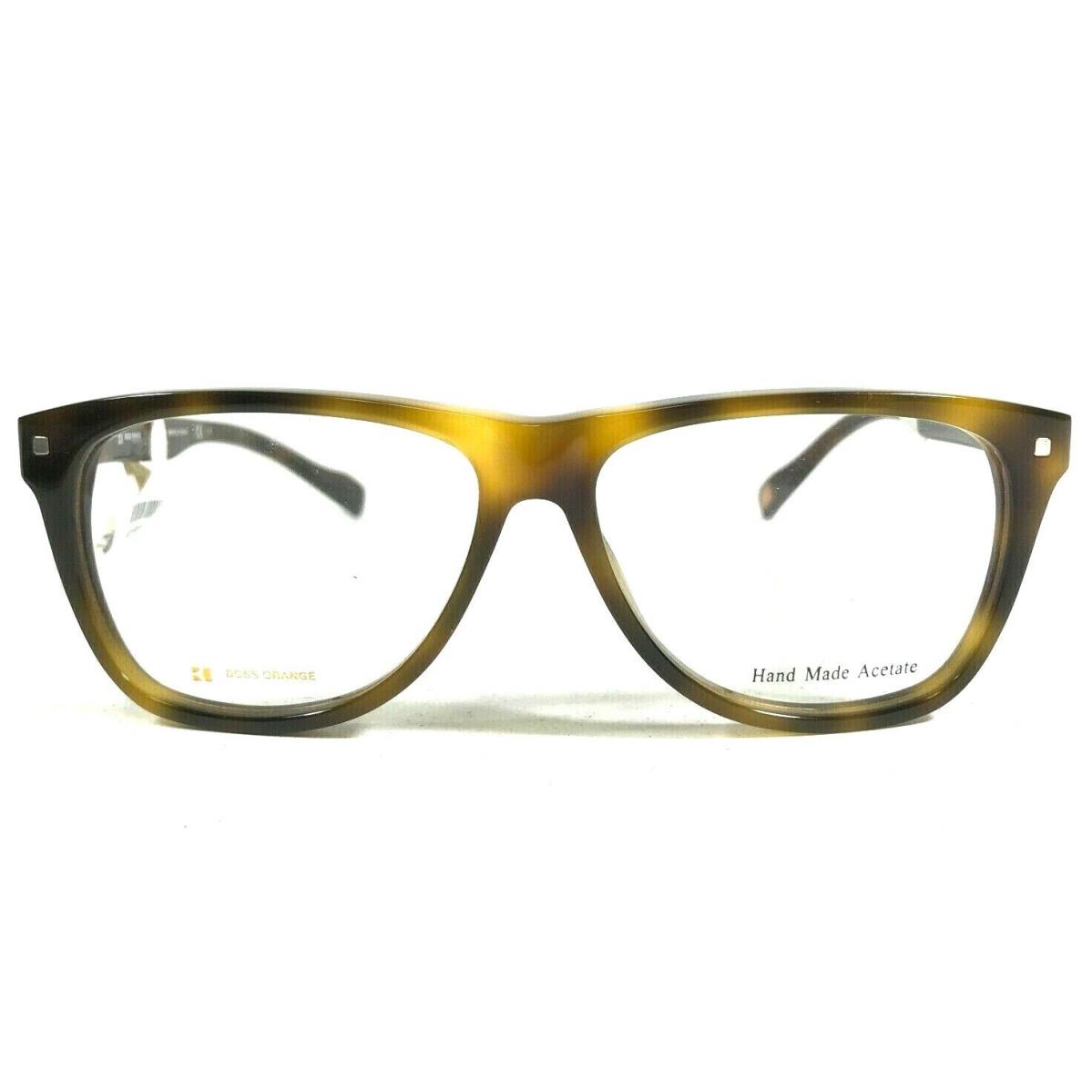 Hugo Boss Orange BO0088 005L Eyeglasses Frames Tortoise Round Full Rim 52-13-140 - Brown Frame