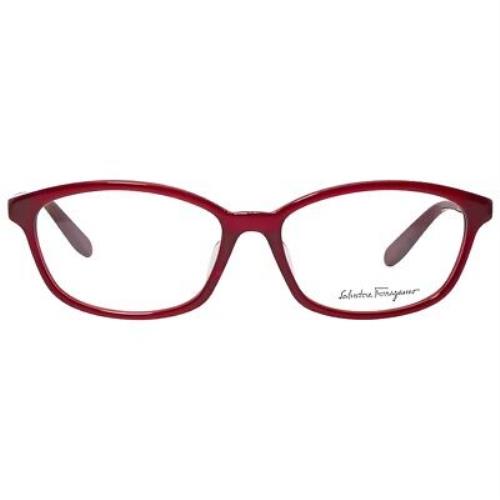 Ferragamo Eyeglasses - SF 2808 RA 634 - Crystal Bordeaux Red 54-15-140