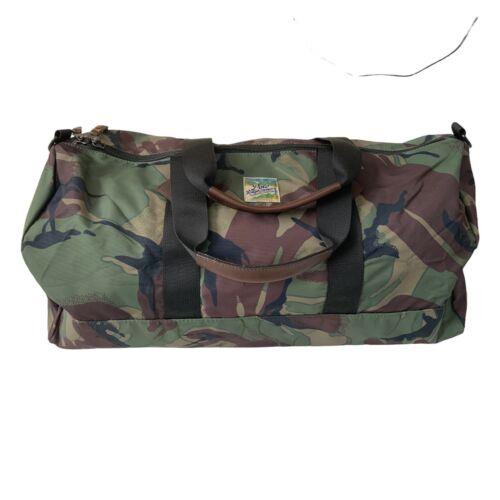 Polo Ralph Lauren Lightweight Camo Mountain Pony Patch Travel Duffle Bag