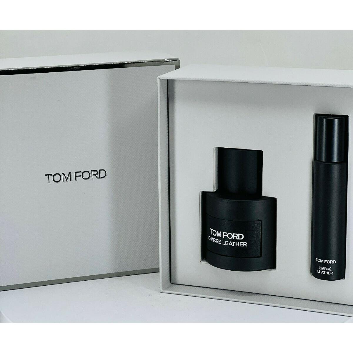 Tom Ford Ombre Leather Set with Travel Spray