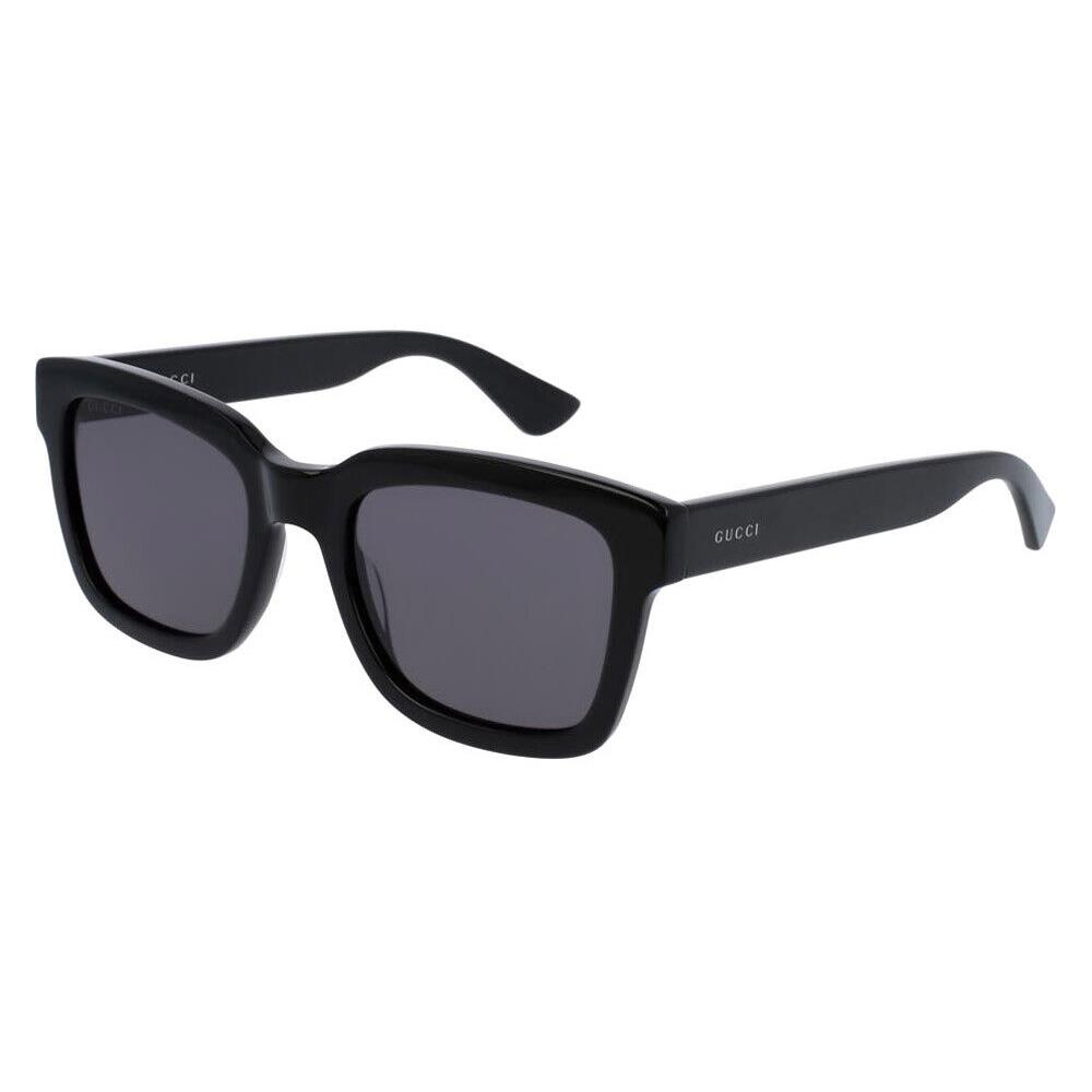 Gucci GG0001SN Sunglasses Men Black / Smoke Square 52mm