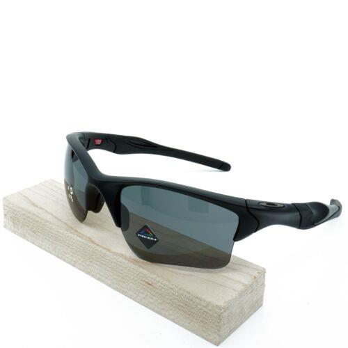 OO9154-62 Mens Oakley Half Jacket 2.0 XL Polarized Sunglasses - Frame: Black, Lens: Gray