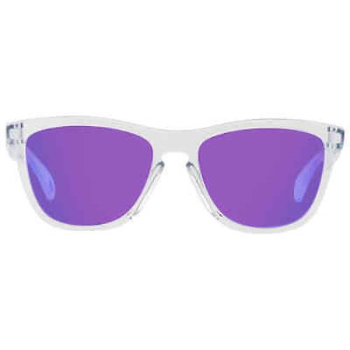 Oakley Frogskins Prizm Violet Square Men`s Sunglasses OO9013 9013H7 55 - Frame: , Lens: Purple
