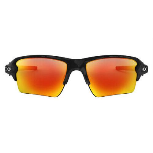 Oakley OO9188 Sunglasses Men Black Rectangle 59mm