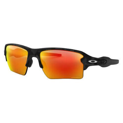 Oakley sunglasses  - Black Frame, Prizm Ruby Lens, Matte Black Camo Model 0