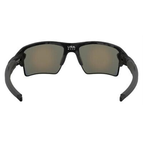 Oakley sunglasses  - Black Frame, Prizm Ruby Lens, Matte Black Camo Model 2