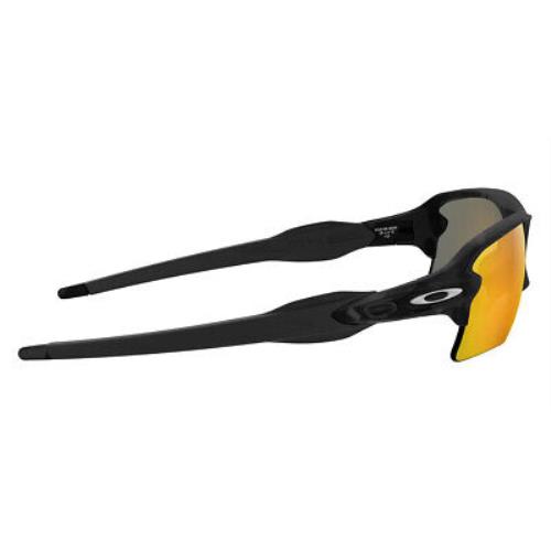 Oakley sunglasses  - Black Frame, Prizm Ruby Lens, Matte Black Camo Model 3
