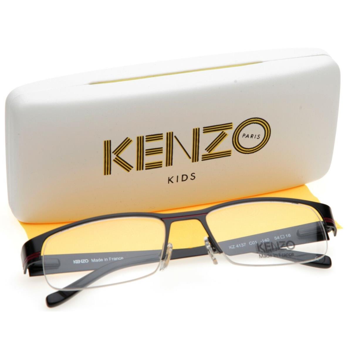 Kenzo Kids KZ4137 C01 Black Eyeglasses Glasses 4137 54-18-140 B30mm France