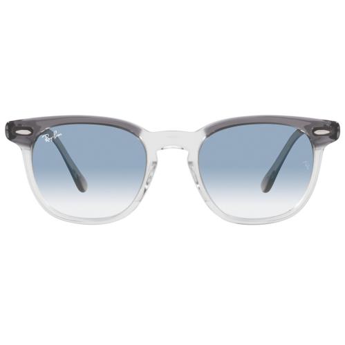 Ray-ban Hawkeye Gray on Transparent Blue Sunglasses RB2298-13553F-52