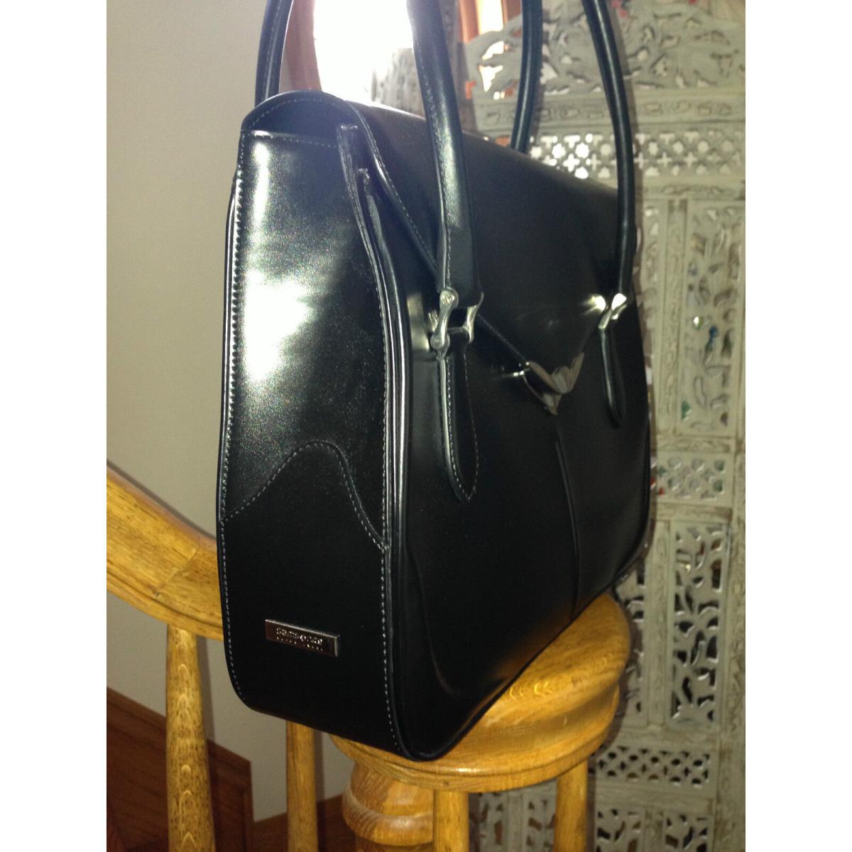 Samsonite Black Label Bayamo Leather Purse Bag Retail Price