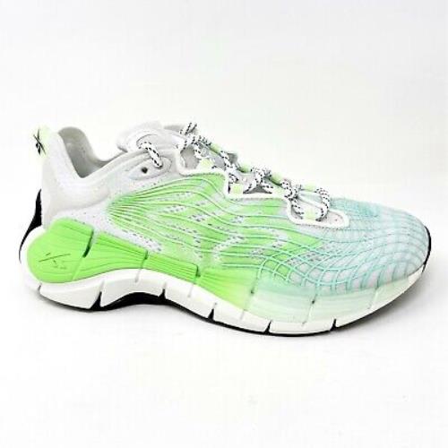 Reebok Zig Kinetica II Neon Mint True Grey Womens Running Shoes FX9406