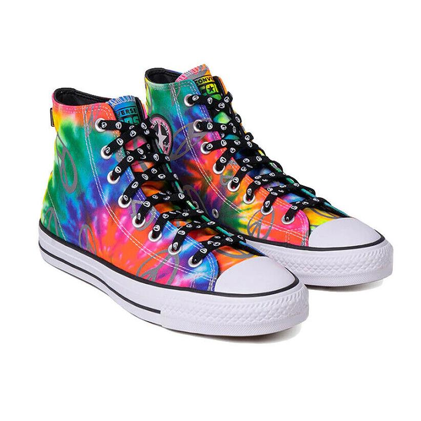 tie dye chuck taylors low top