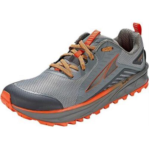 Altra Men`s Timp 3 Trail Running Shoe Gray/orange 8.5 D M US