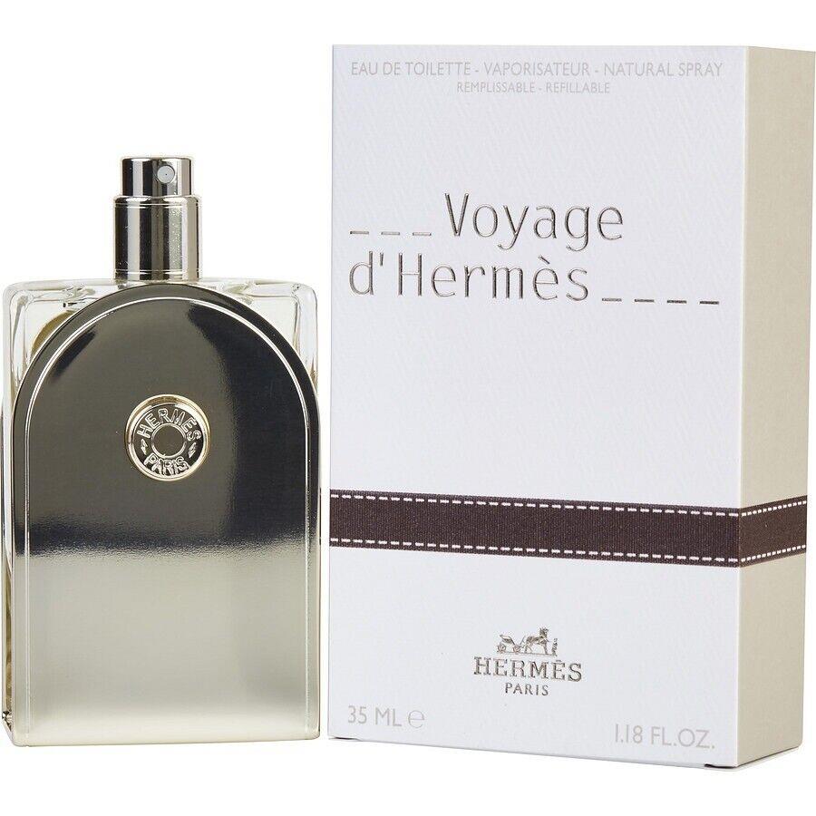 Hermes Voyage D`hermes 1 / 1.18 oz 35 ml Edt Spray Refillable