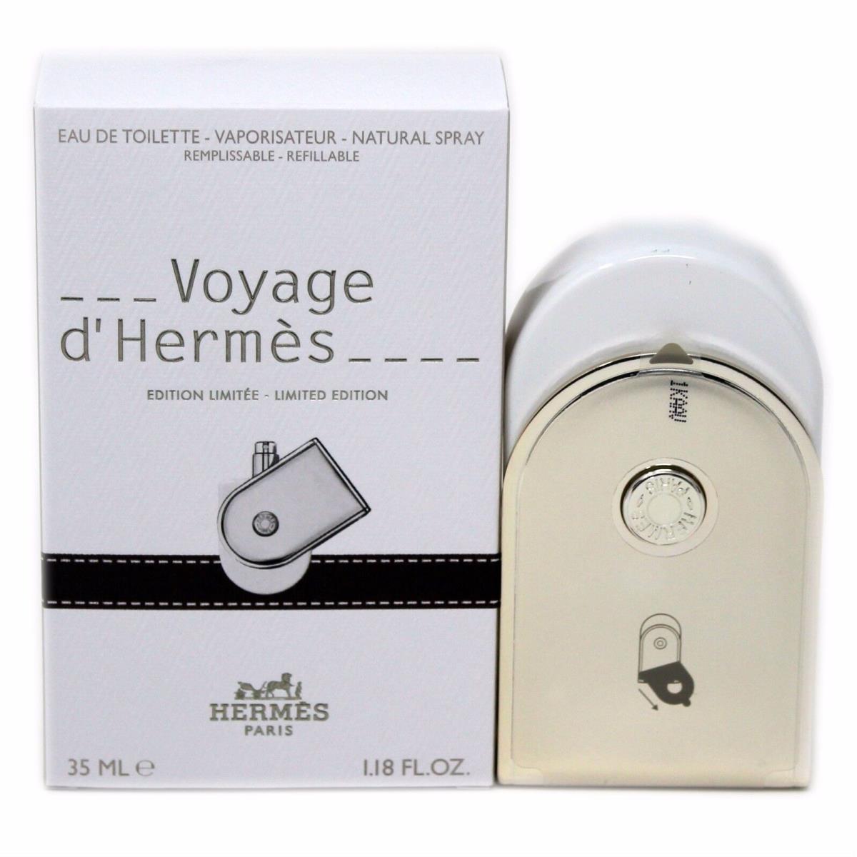 Hermes Voyage D`hermes Eau DE Toilette Spray Refillable Limited Edition 35ML